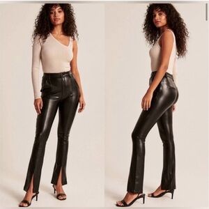 Abercrombie Fitch Faux Leather Women Skinny Pants Size 25